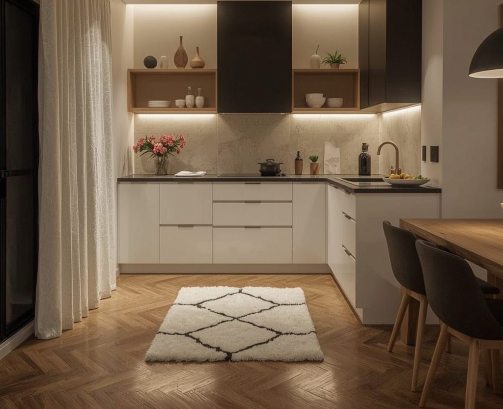 neutral tones kitchen