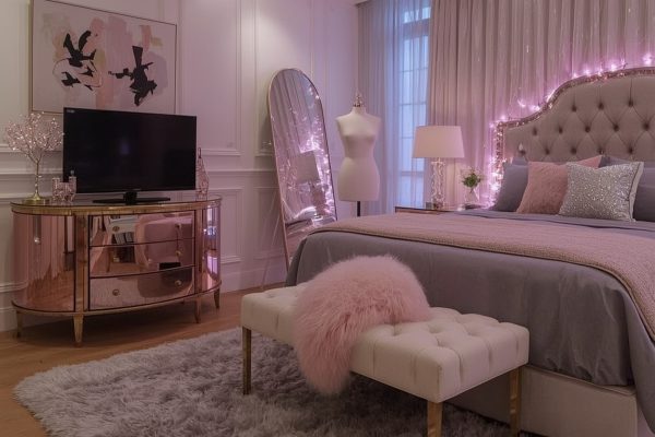 Best ideas for an affordable and glam bedroom decor