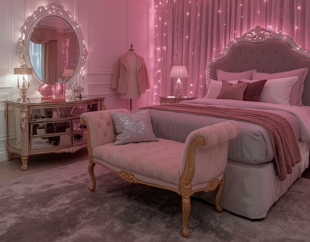 vintage bedroom decor