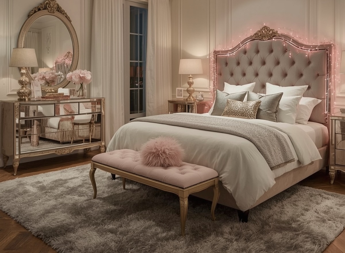 vintage bedroom decor