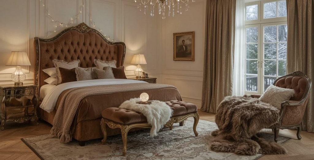 vintage bedroom decor