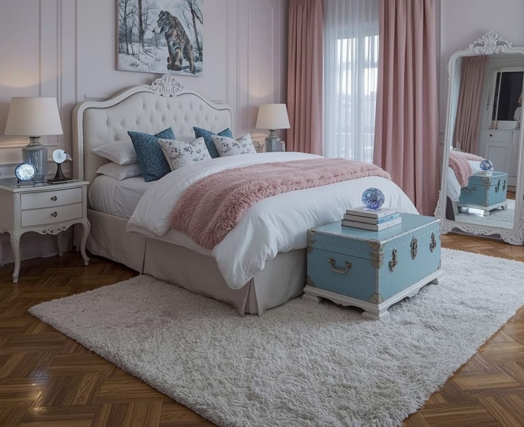 vintage bedroom decor