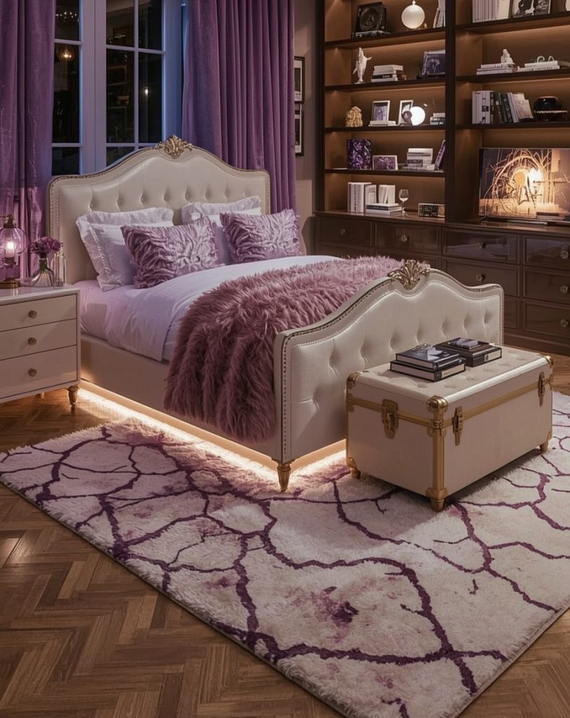 vintage bedroom decor