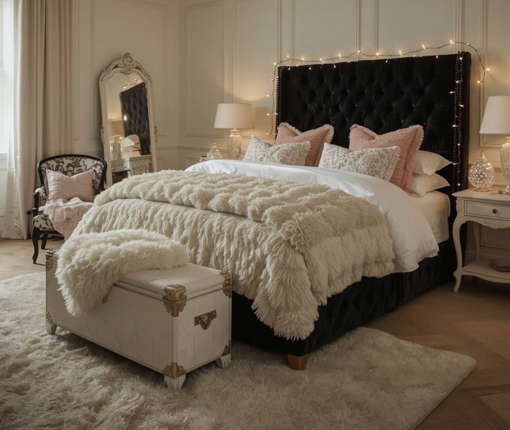 vintage bedroom decor