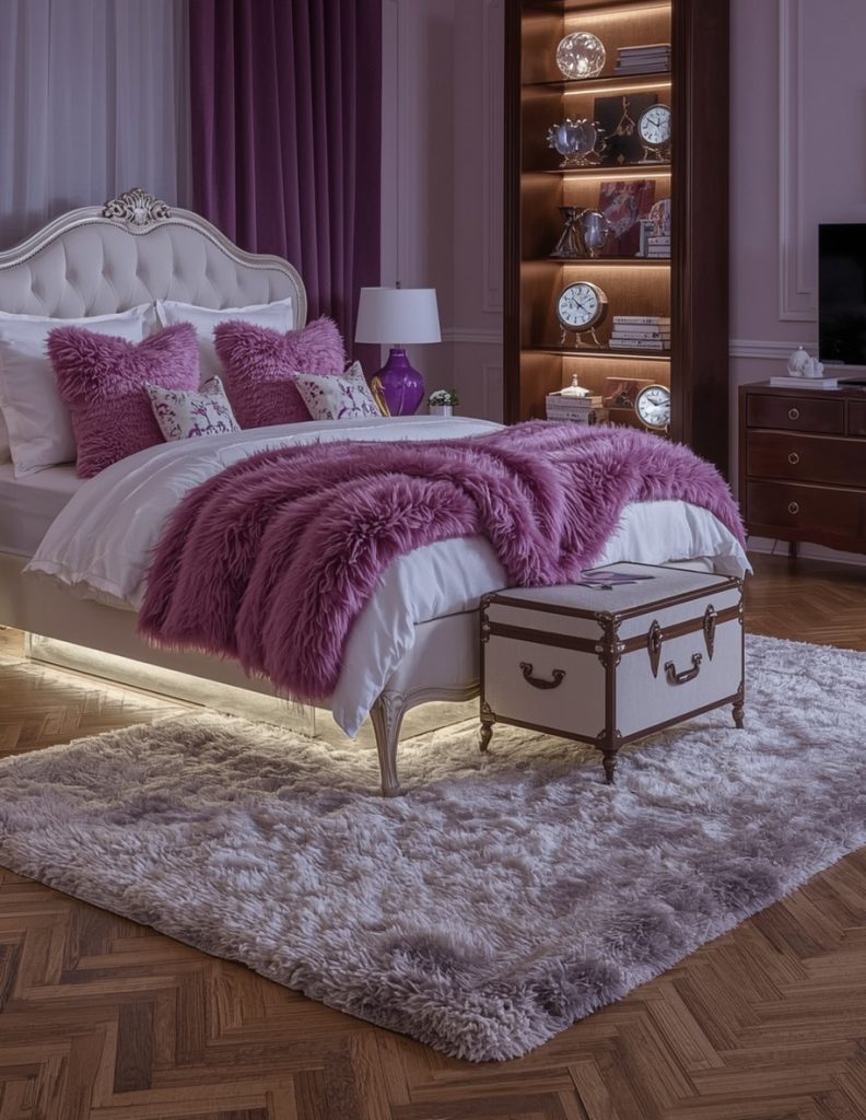 vintage bedroom decor