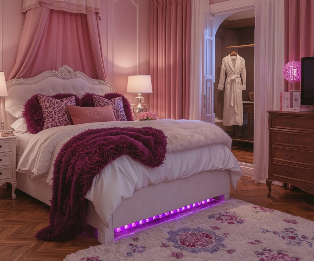 vintage bedroom decor