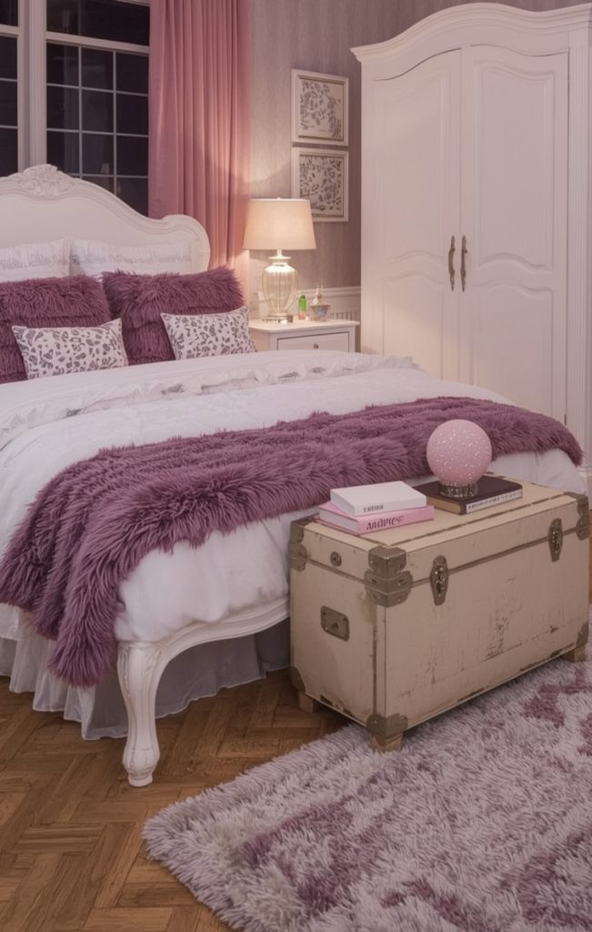 vintage bedroom decor