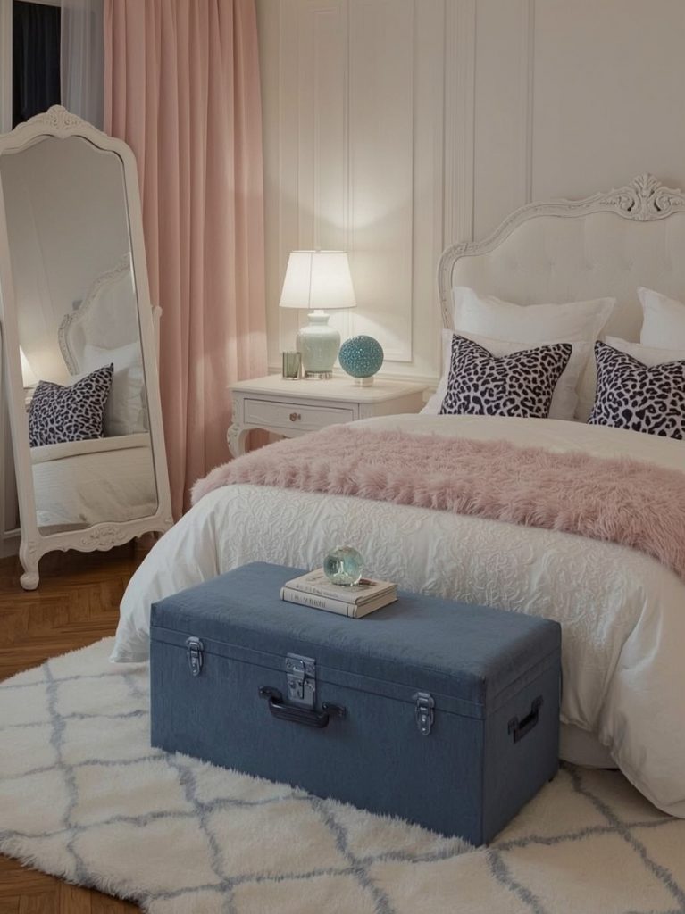 vintage bedroom decor