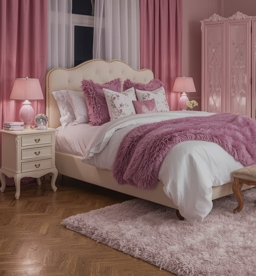 vintage bedroom decor