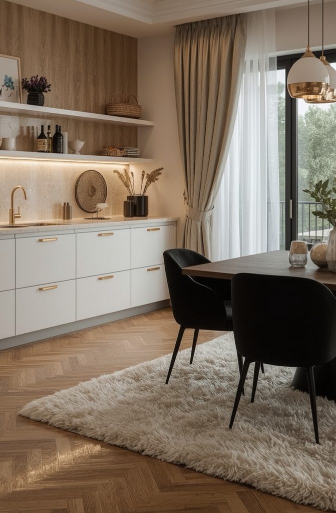 neutral tones kitchen