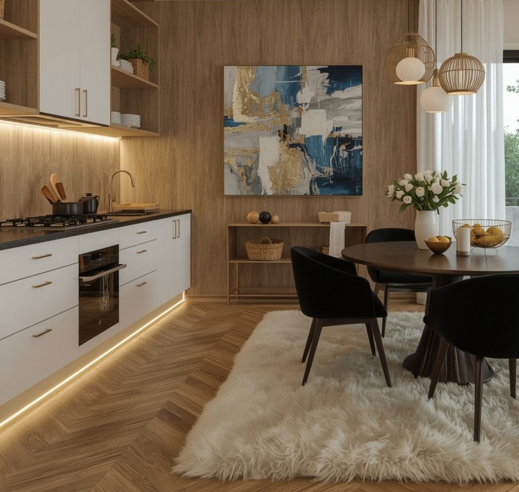 neutral tones kitchen