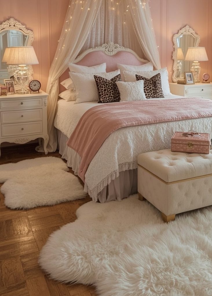 vintage bedroom decor