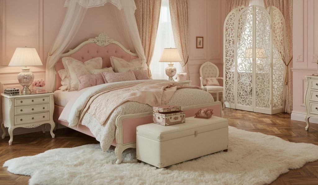 vintage bedroom decor