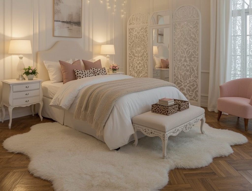 vintage bedroom decor