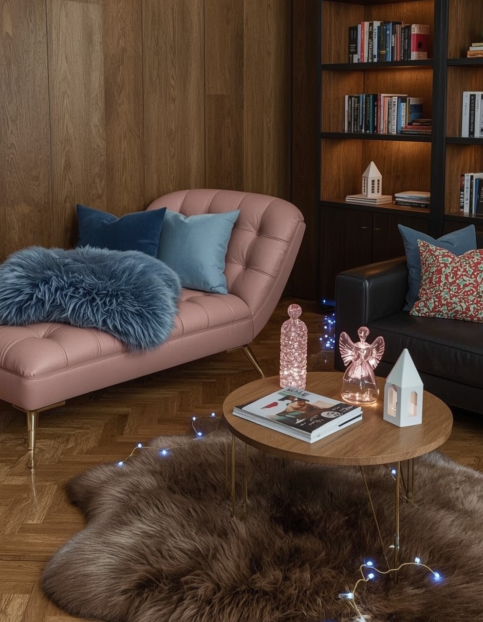 living room on a budget