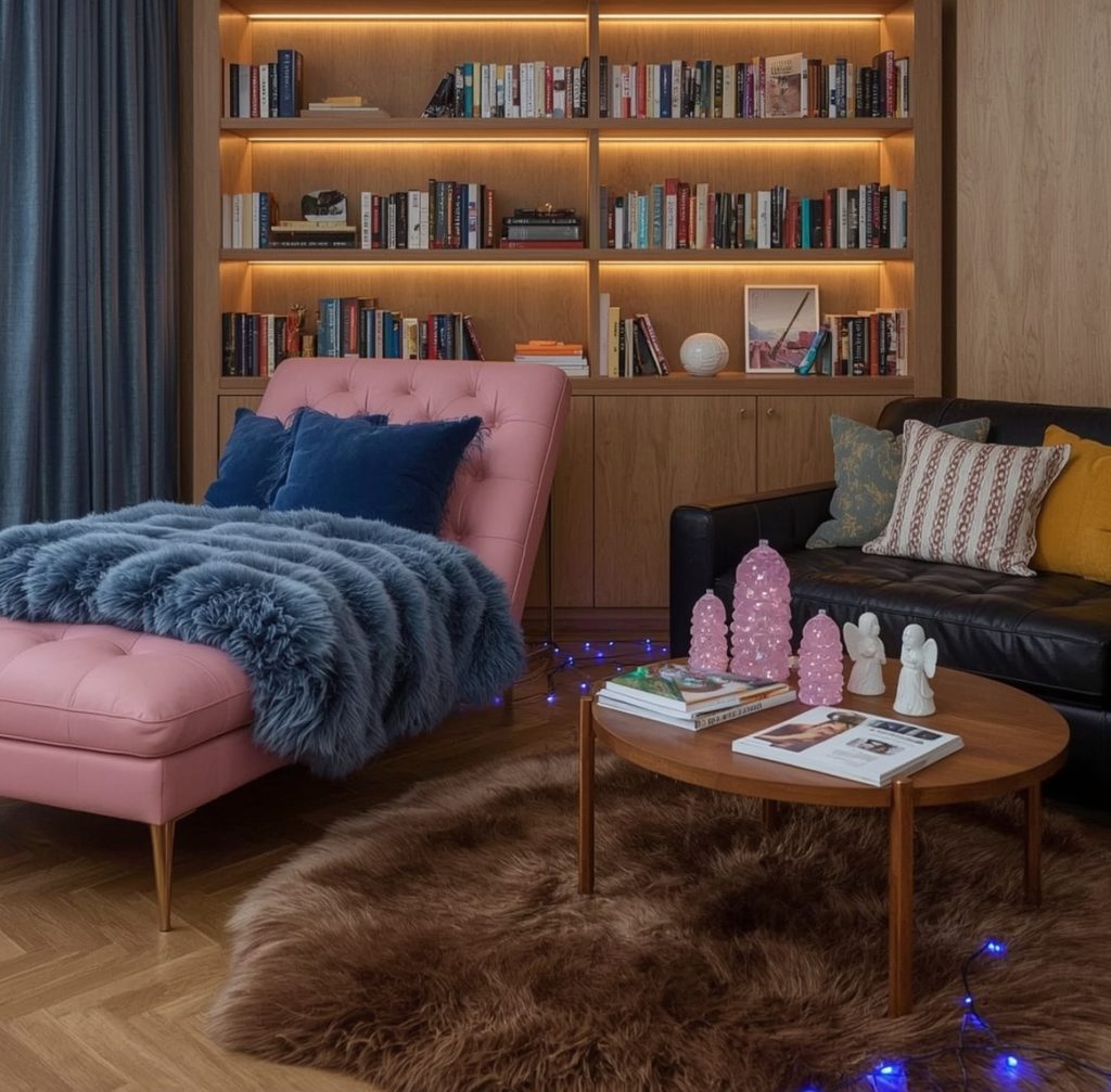 living room on a budget