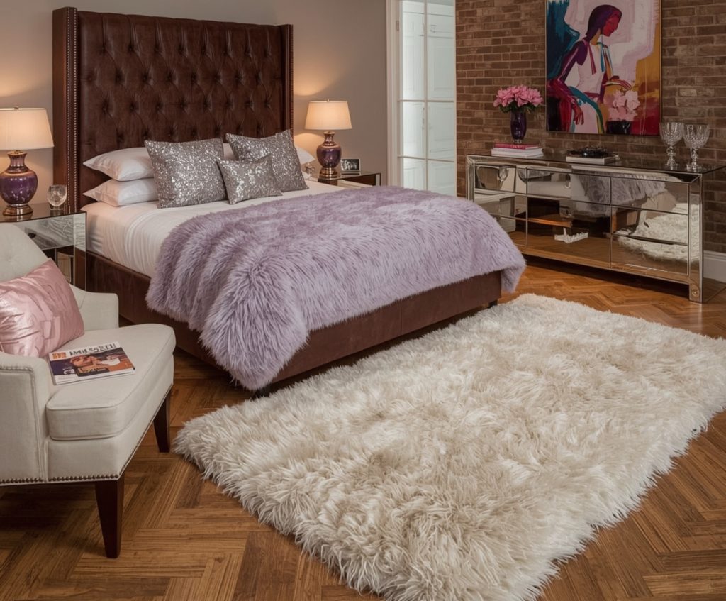 affordable and glam bedroom