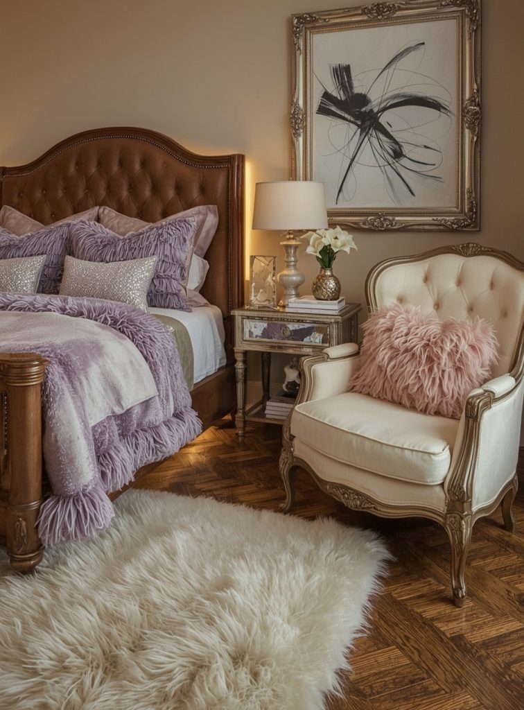 vintage bedroom decor