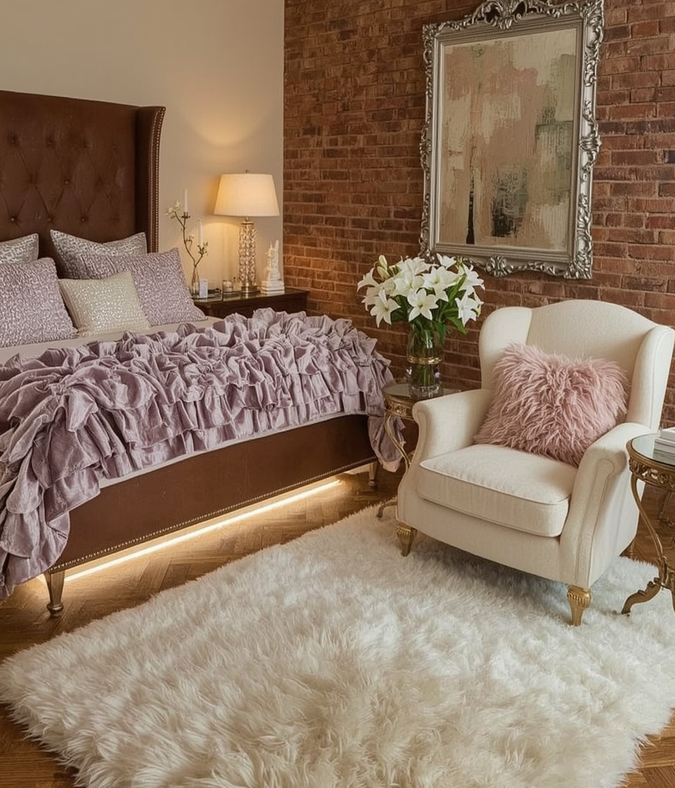 vintage bedroom decor