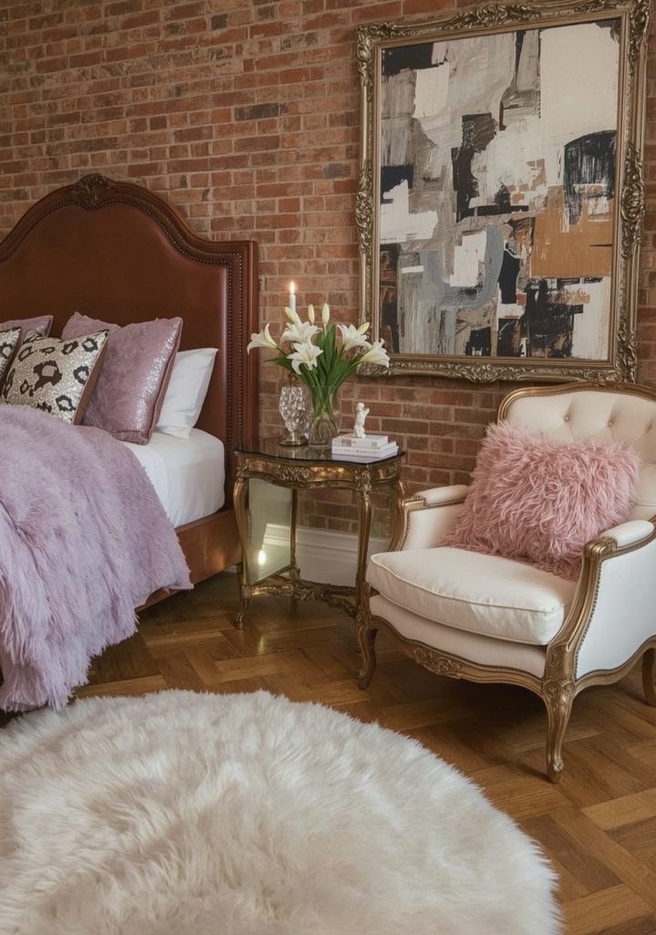 vintage bedroom decor