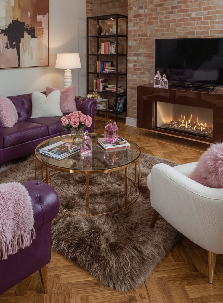 living room on a budget