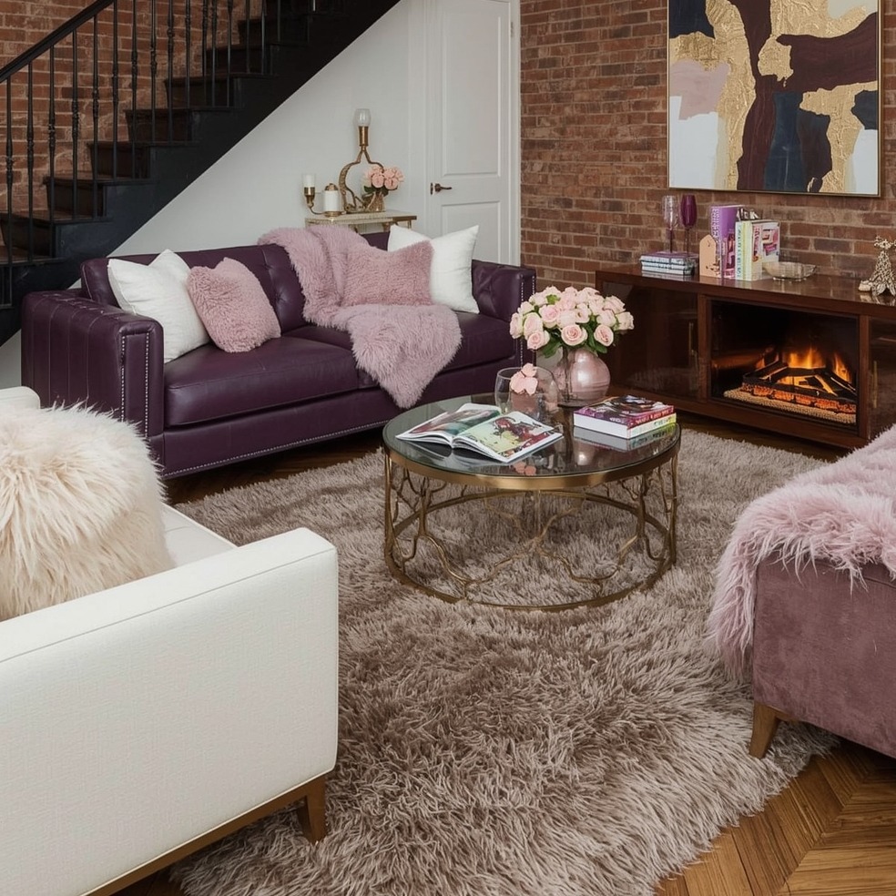 living room on a budget