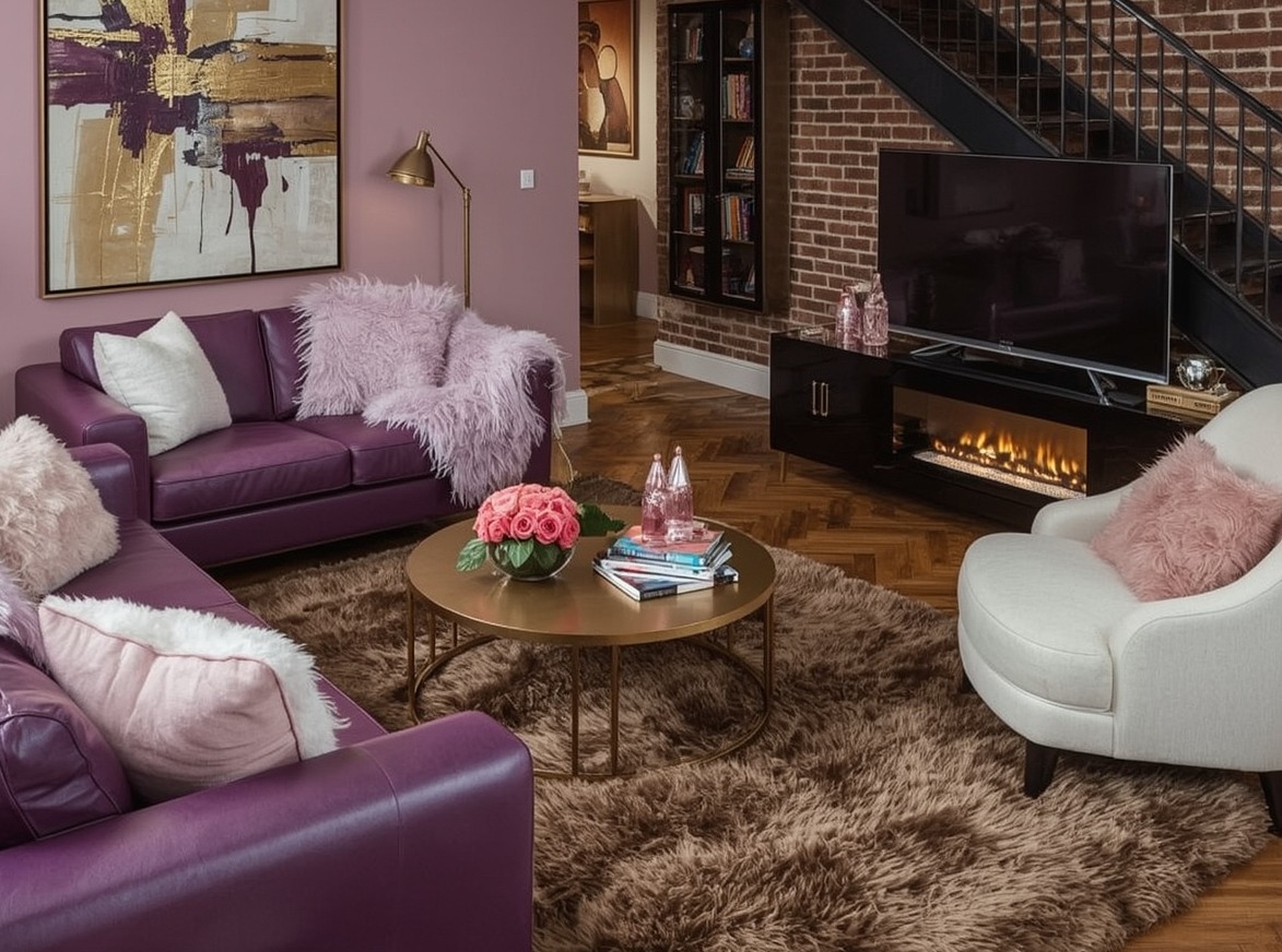 living room on a budget